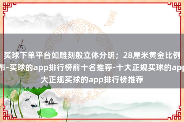 买球下单平台如雕刻般立体分明；28厘米黄金比例方格均匀排布-买球的app排行榜前十名推荐-十大正规买球的app排行榜推荐